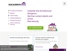 Tablet Screenshot of localarchitectsdirect.co.uk